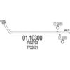 MTS 01.10300 Exhaust Pipe